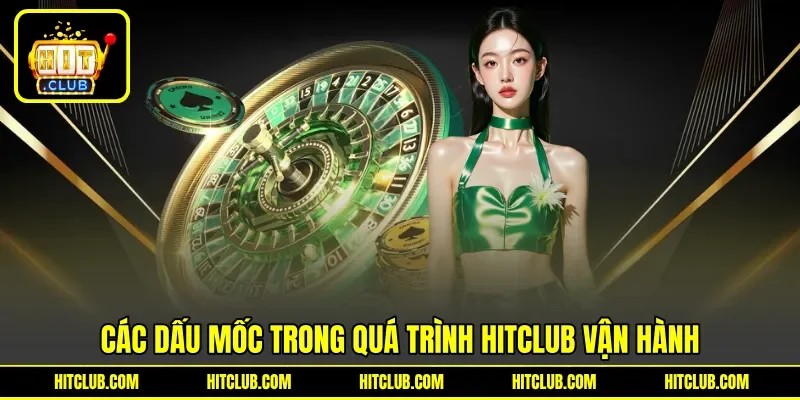 Các dấu mốc trong quá trình HITCLUB vận hành