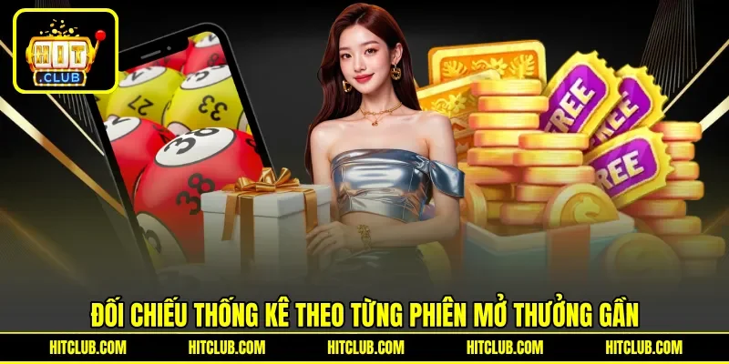 Đối chiếu thống kê theo từng phiên mở thưởng gần Đối chiếu thống kê theo từng phiên mở thưởng gần