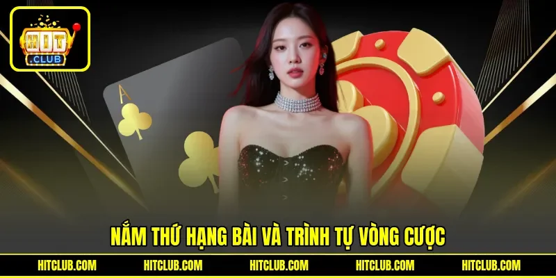 Nắm thứ hạng bài và trình tự vòng cược