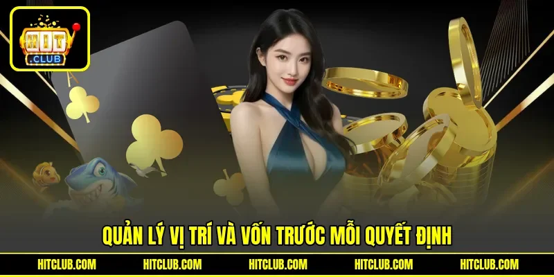 Quản lý vị trí và vốn trước mỗi quyết định