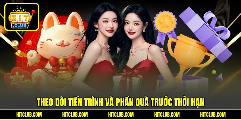 Theo dõi tiến trình và phần quà trước thời hạn